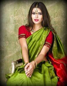 Slim in a Saree