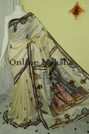 Bishnupuri Silk Sari