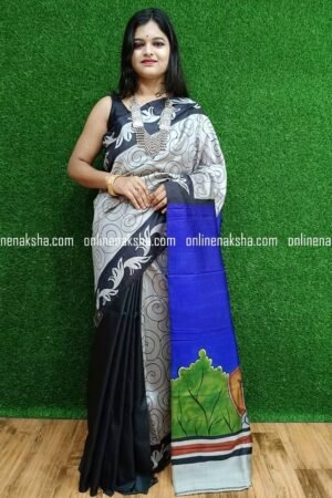 Handpaited Pure Silk