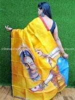 Hand Painted Silk Saree