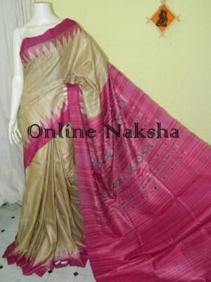Ghicha Tussar Saree