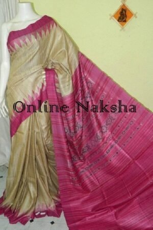 Ghicha Tussar Saree