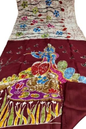 Batik Printed Saree Online
