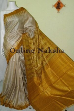 Handloom Ghicha Tussar Saree