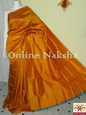 Yellow Silk Saree