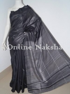 Ghicha Tussar Sari
