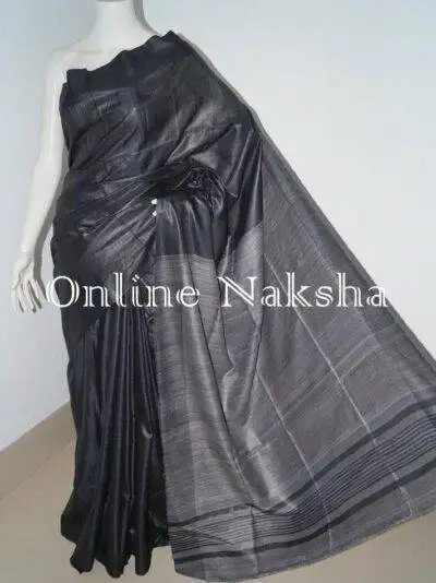 Ghicha Tussar Sari