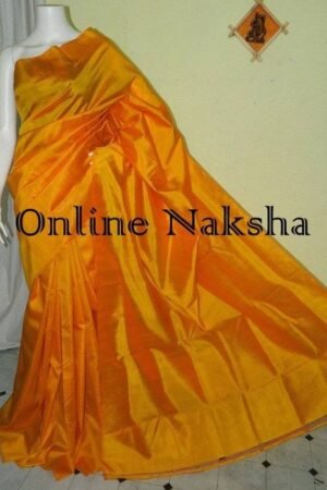 Yellow Silk Sari Online