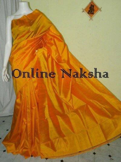 Yellow Silk Sari Online