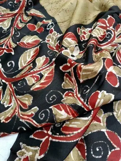 Exclusive Batik Silk Sari