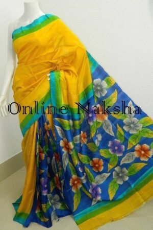 Floral Silk Saree