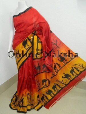 Acid Painted Pure Silk