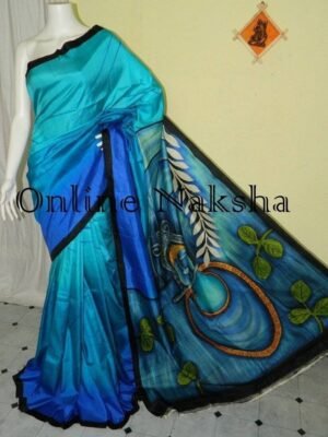 Acid Painted Pure Silk