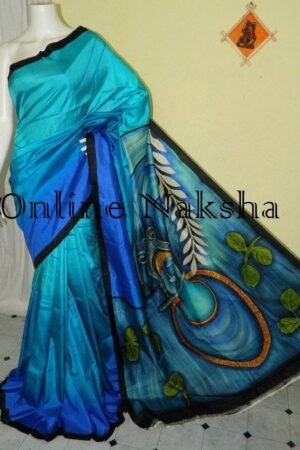 Acid Painted Pure Silk