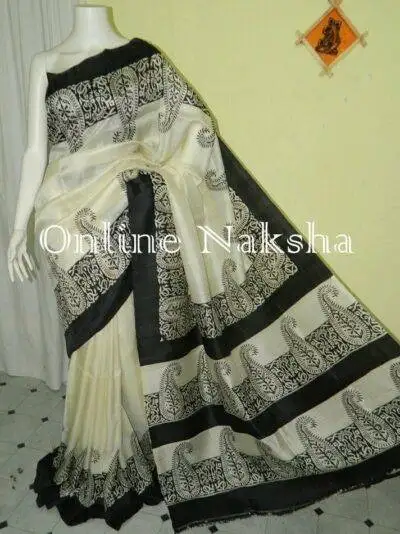 Printed Pure Silk Saree Online