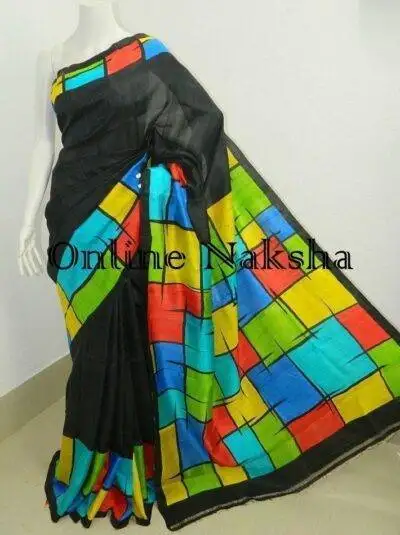 Acid Painted Pure Silk