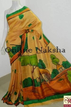 Vintage Handpainted Silk Sarees