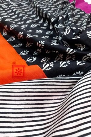 Block Printed Pure Silk