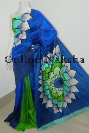 Trendy Acid Paint Saree