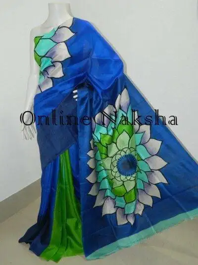 Trendy Acid Paint Saree