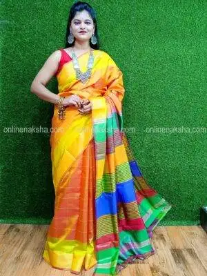 Bishnupuri Pure Silk Sarees