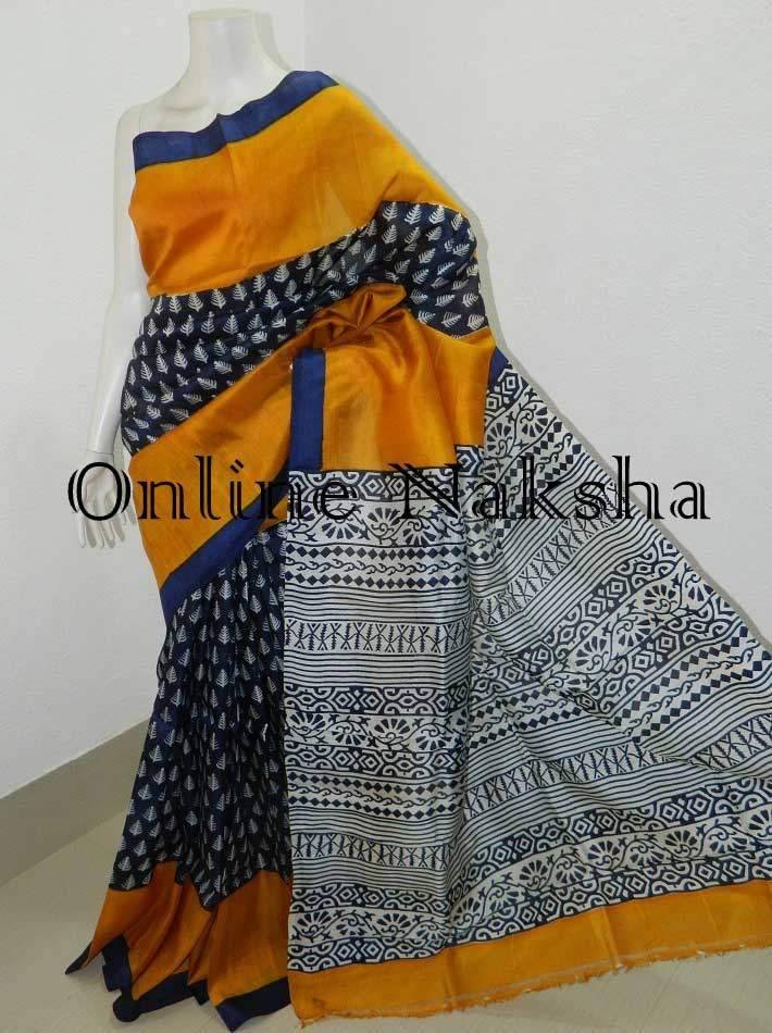 Buy Traditional Wear Sky Blue Digital Printed Pure Silk Saree Online From  Surat Wholesale Shop.