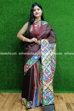 Batik Print Sarees Pure Silk