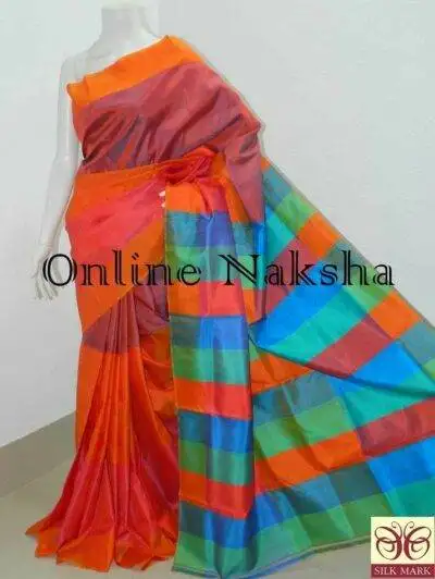 Mayurkanthi Mulberry Silk Sari