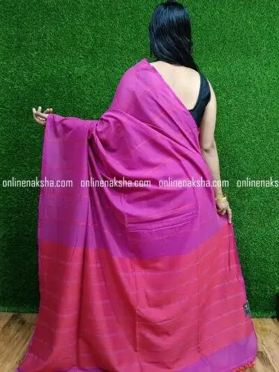 Handloom Cotton Khadi Saree