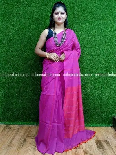 Handloom Cotton Khadi Saree