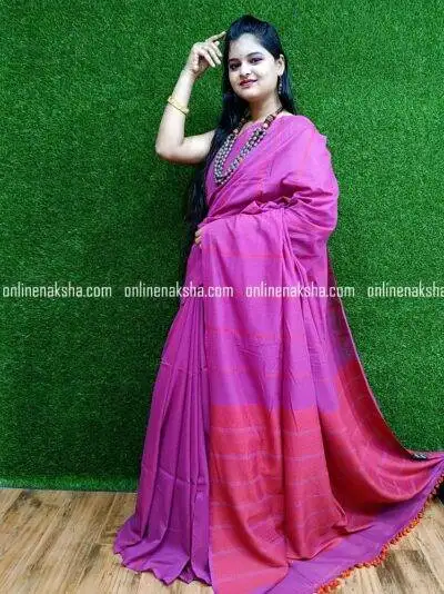 Handloom Cotton Khadi Saree