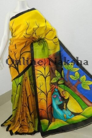 Acid Paint Pattu Sarees