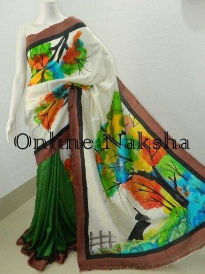 Painted Pure Silk Online