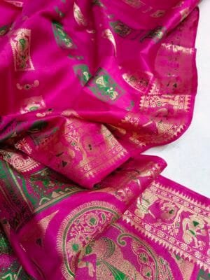 Latest Swarnachari Saree Online