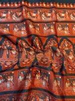 Handloom Bishnupuri Baluchori Saree