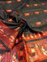 Handloom Bishnupuri Baluchori Saree Handloom Bishnupuri Baluchori Saree