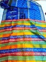Handloom Block Print Saree