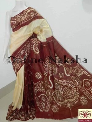 Hand Bathik Saree Online