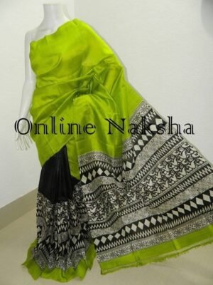 Hand Block Printed Saree