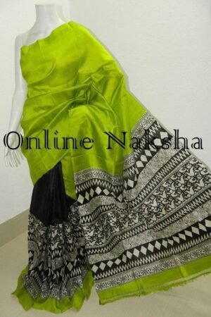Hand Block Printed Saree