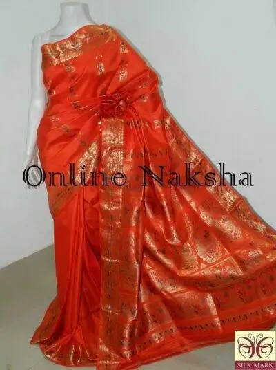 Bishnupuri Swarnachari Saree Online