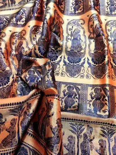 Latest Bishnupuri Baluchari Sari