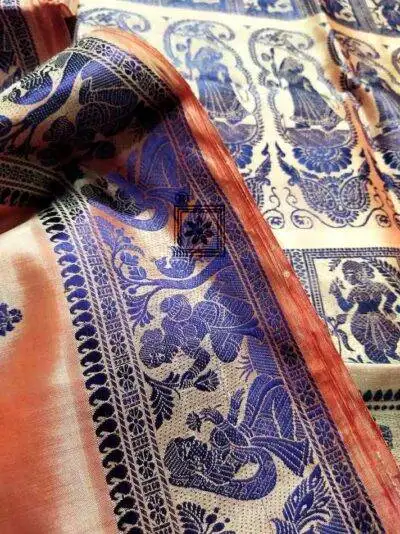 Latest Bishnupuri Baluchari Sari