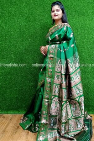 Bishnupuri Swarnachari Silk Sarees