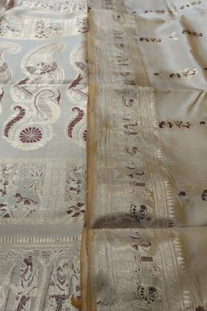 Minakari Handloom Swarnachari Saree
