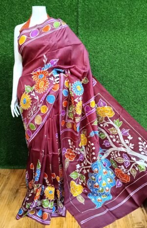 Silk Batik Saree