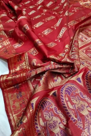 Bishnupuri Swarnachari Saree
