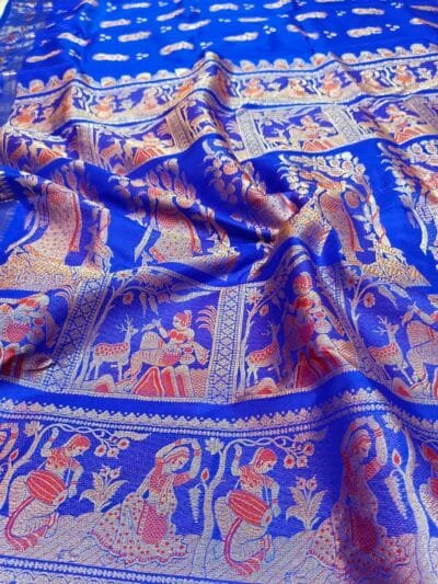 Bishnupuri Swarnachari Saree Online