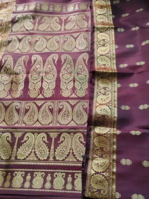 Latest Bishnupuri Baluchari Sari