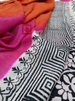 Pure Silk Block Print Saree